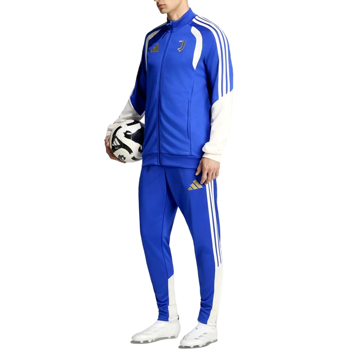 Juventus blue training presentation bench tracksuit 2026/27 - Adidas
